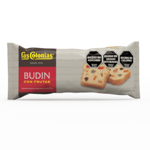 Budin Las Colonias con Frutas 12u x 250g